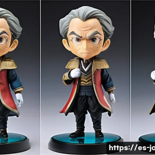 안녕자두야 인형 및 피규어 - A highly detailed collectible figure of a classic anime character wearing intricately textured cloth...